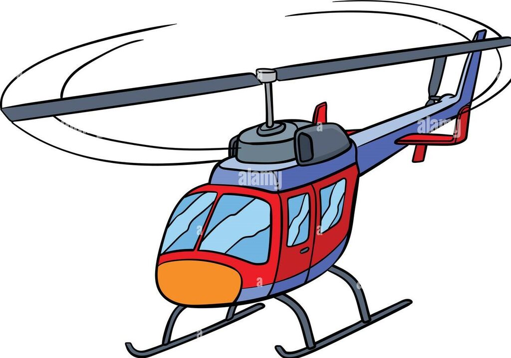 illustration de la couleur du dessin anime de l helicoptere 2pntd1t